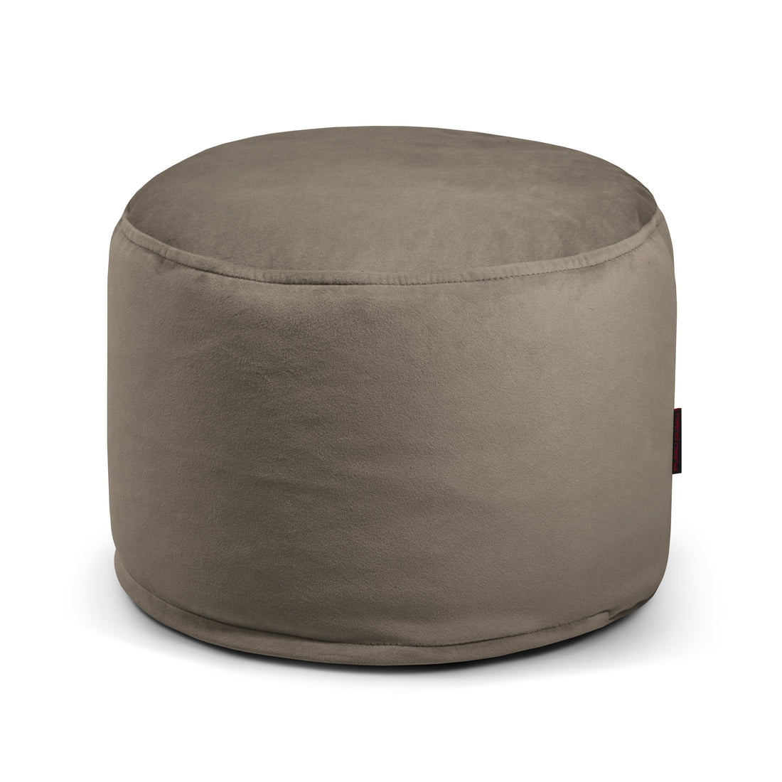 Petit Pouf Rond en Velours