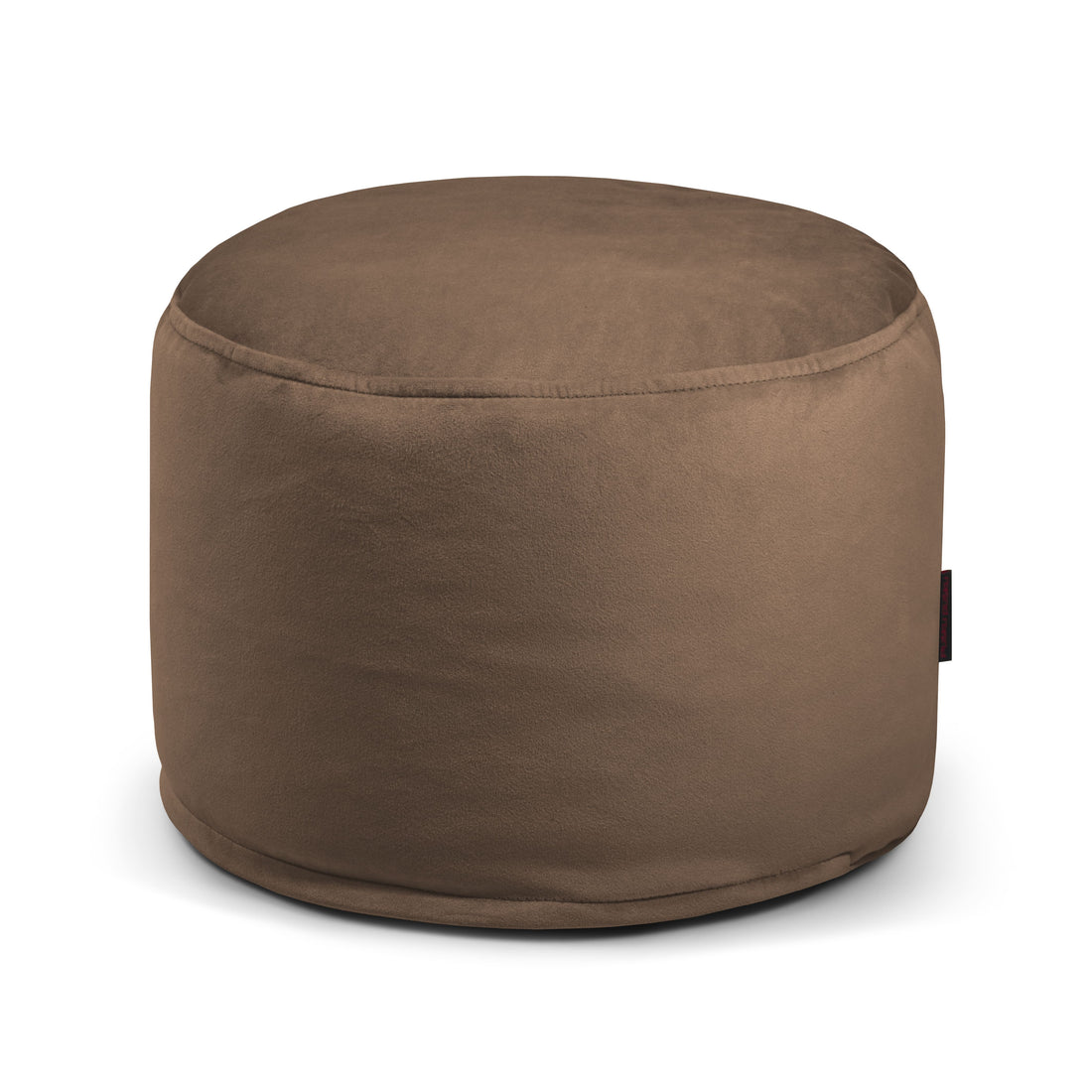 Petit Pouf Rond en Velours