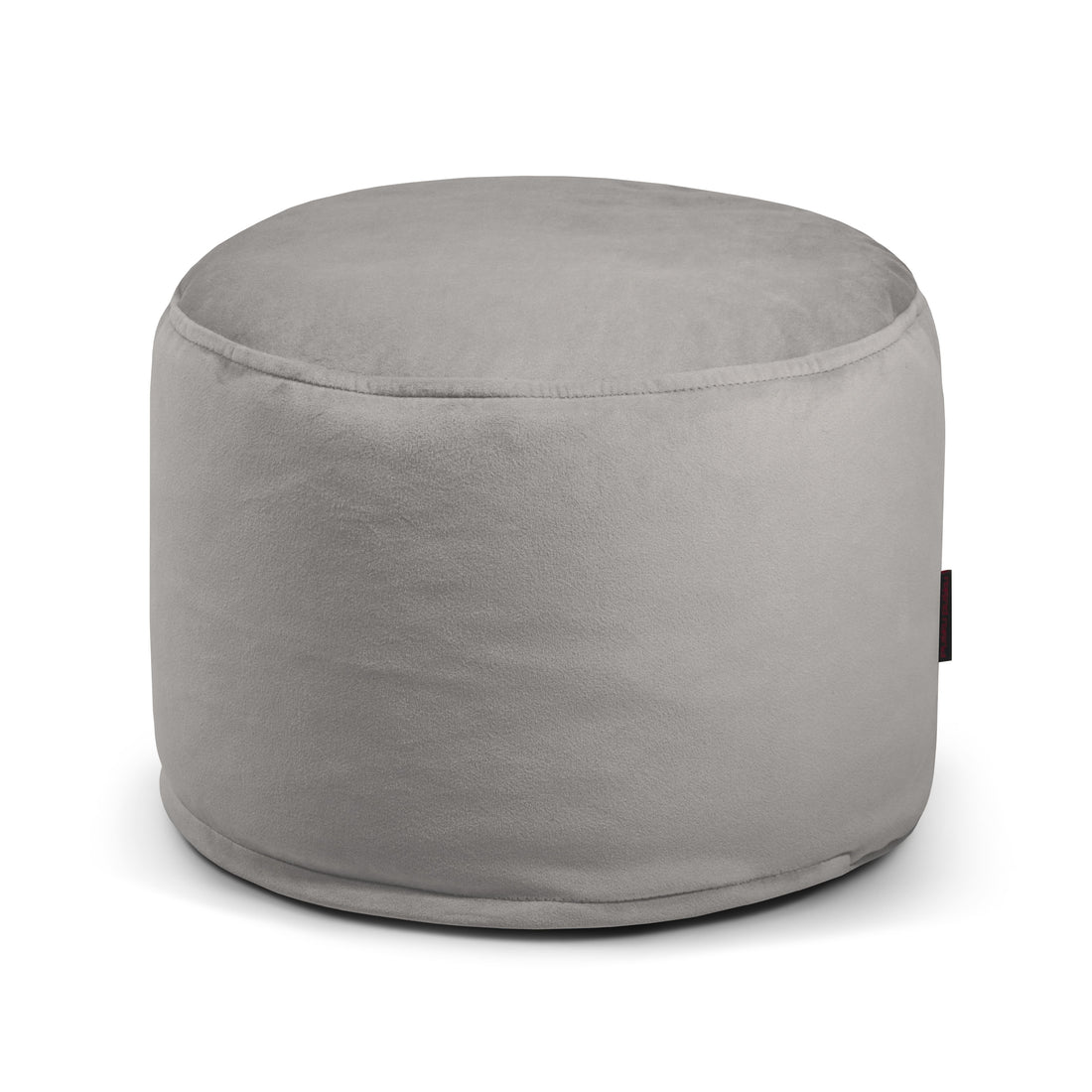 Petit Pouf Rond en Velours
