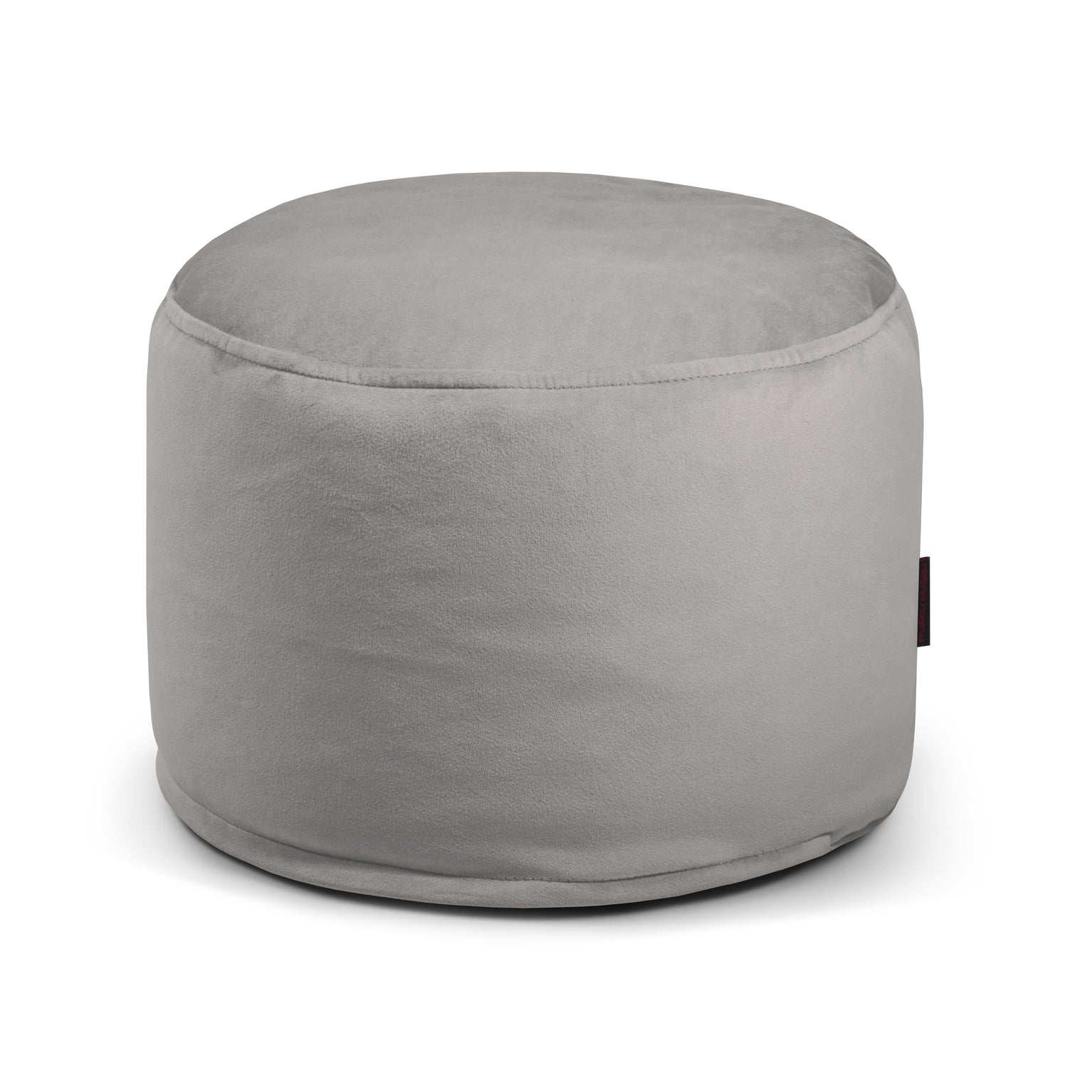 Petit Pouf Rond en Velours