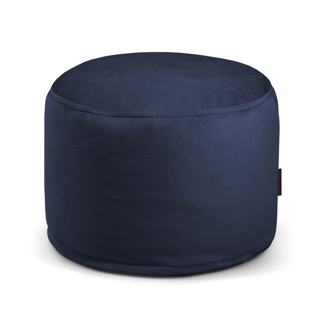 Petit Pouf Rond en Velours