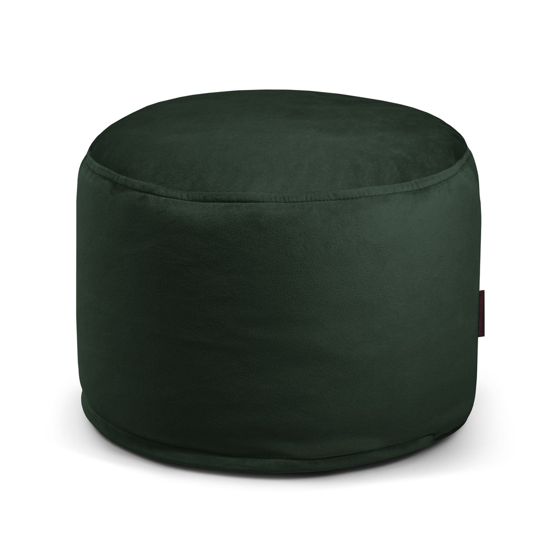 Petit Pouf Rond en Velours