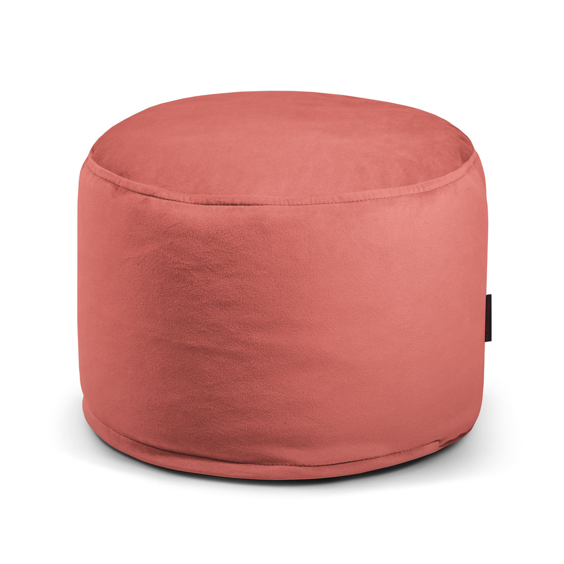 Petit Pouf Rond en Velours