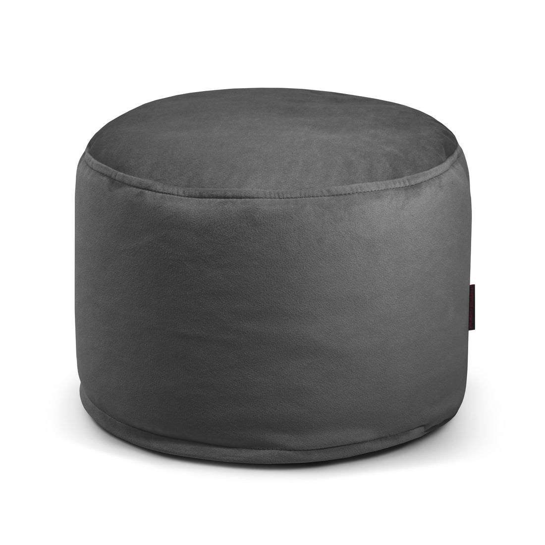 Petit Pouf Rond en Velours
