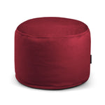 Petit Pouf Rond en Velours