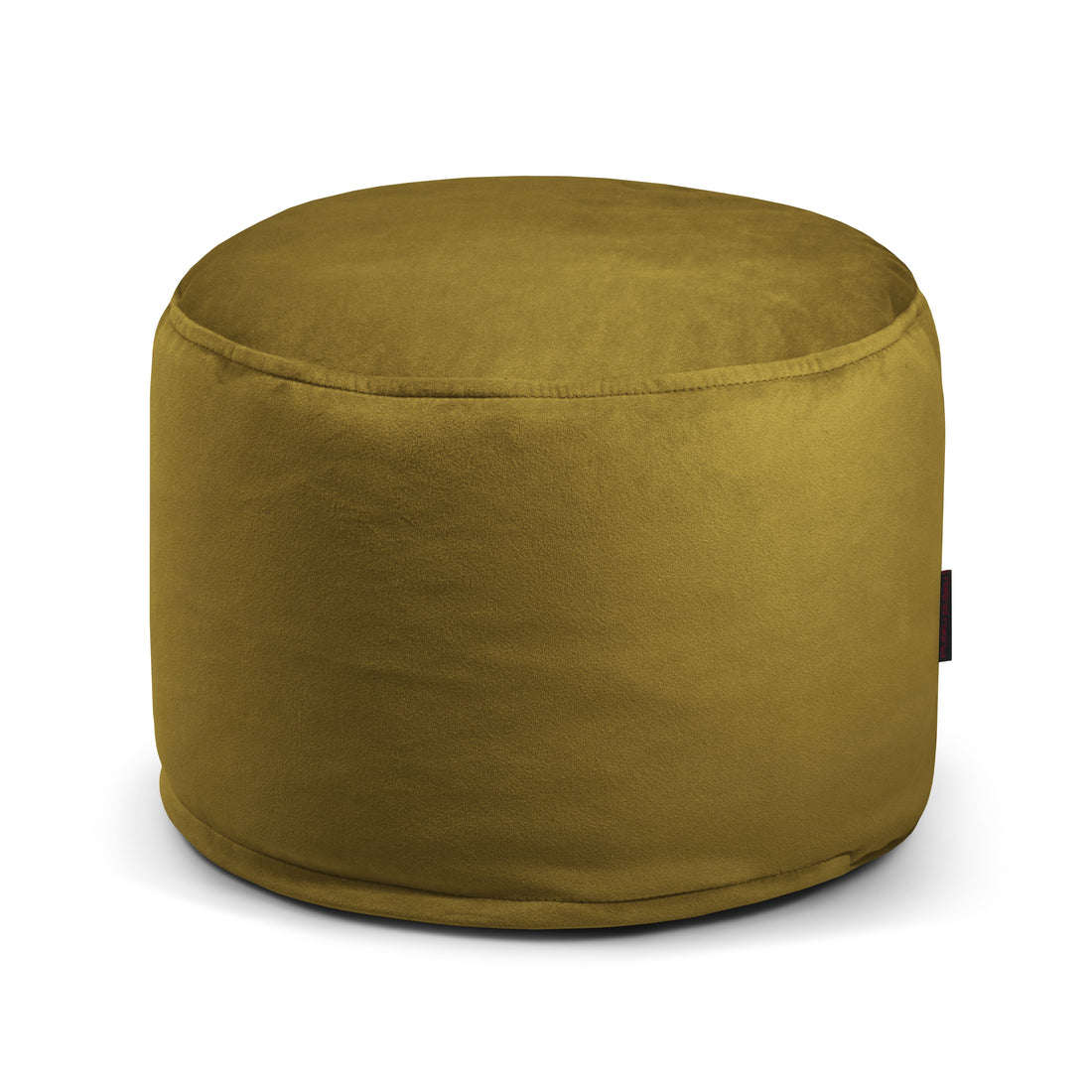 Petit Pouf Rond en Velours