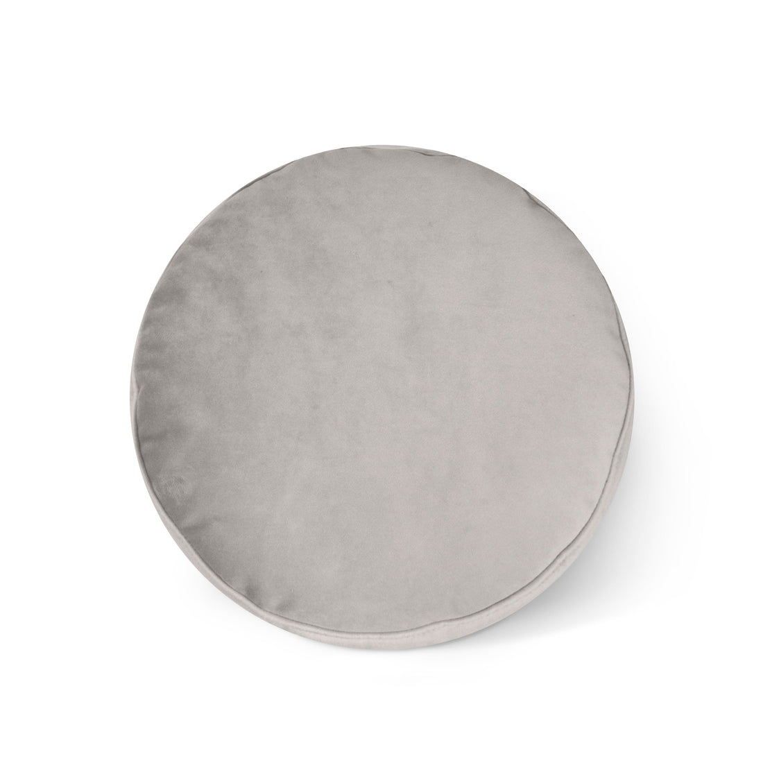 Petit Pouf Rond en Velours